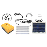 Eurolux 10W Solar Powered Kit with Cell Phone Charger