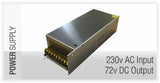 Bundu Power PSU 230V AC Input / 72V DC Output (For 48V & 72V Controllers)